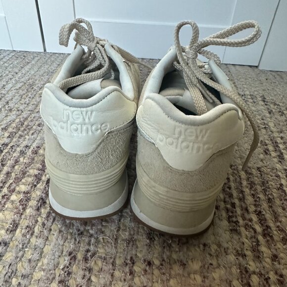 NEW BALANCE | Femme 574 Sneaker Sandstone Light Tan (Size 7) - Picture 7 of 10